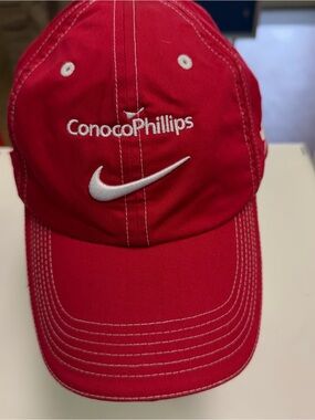 Nike Red ConocoPhillips Embroidered Swoosh Cap